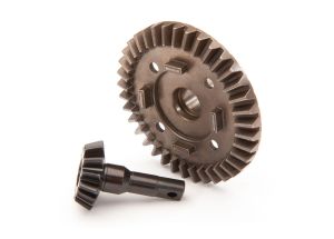 TRAXXAS 8978 Ring gear, differential/ pinion gear, differential front MAXX