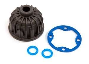 TRAXXAS 8981 Carrier, differential w/ x-ring gasket / o-ring (2)/ 10x19.5x0.5 TW