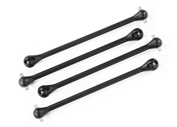 TRAXXAS 8996A Driveshaft steel constant-velocity shaft only 109.5mm (4) for conversion of #8950X driveshafts to WideMaxx suspension MAXX