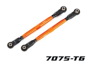 TRAXXAS 8997A Toe links front TUBES orange-anodized 6061-T6 aluminum (2) for use w/ #8995 WideMaxx suspension kit MAXX
