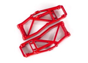 TRAXXAS 8999R Suspension arms, lower, Red (left and right, front or rear) (2) (for use with #8995 WideMaxx™ suspension kit)
