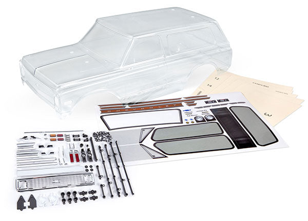 TRAXXAS 9111 Body, Chevrolet Blazer (1972) (clear, requires painting)
