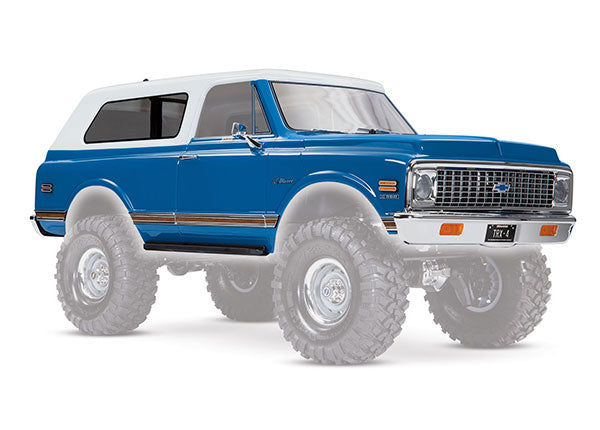 TRAXXAS 9111X 1972 Chevrolet Blazer Complete Body w/Grill Blue
