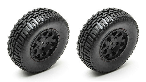 ASSOCIATED 91211 Mounted Front Tires SC10B *DISC*