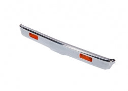 TRAXXAS 9126  Bumper, front (chrome)/ bumper mount/ lens (left and right) (2)/ lens mount (left and right) (2)/ 3x10 BCS (2)/ 2.6x6 BCS (4)
