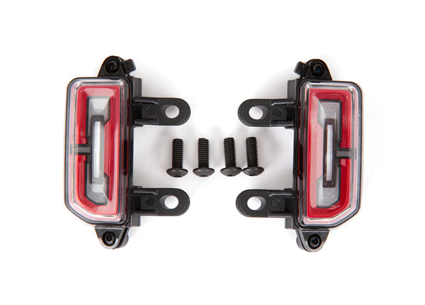 TRAXXAS 9221 Tail light assembly, complete (2)/ 3x8mm BCS (4) (fits #9211 body)
