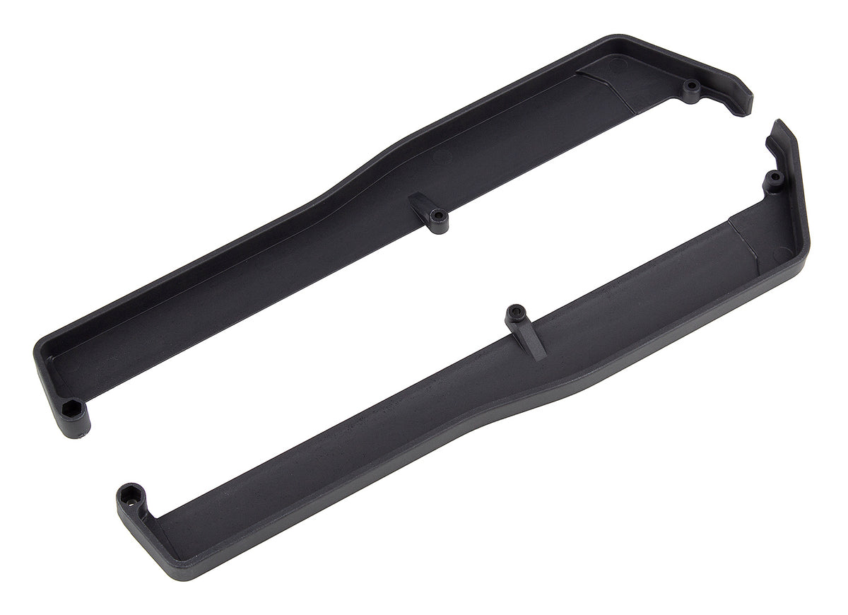 ASSOCIATED 92303 RC10B74 FT Side Rails, carbon