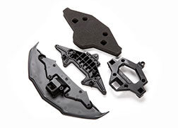 TRAXXAS 9320  Bumper, front/ bumper mount/ splitter/ bumper foam