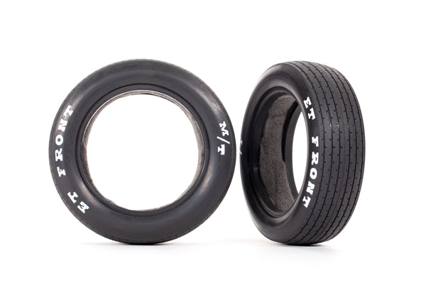TRAXXAS 9470 Tires, front (2)/ foam inserts (2)