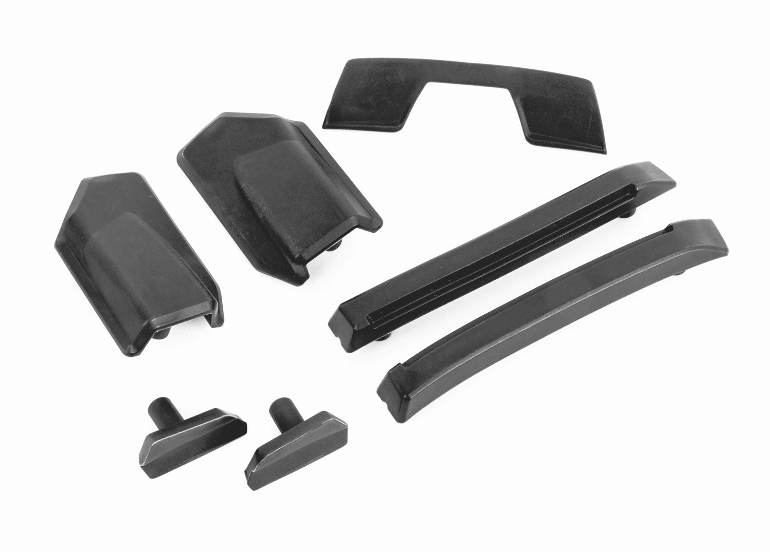 TRAXXAS 9510 Body reinforcement set, black/ skid pads (roof) (fits #9511 body)
