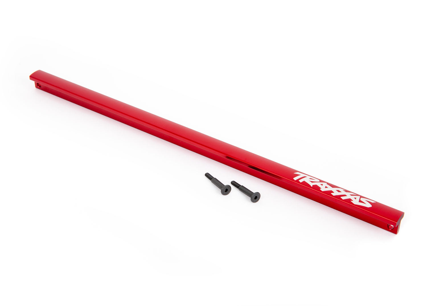 TRAXXAS 9523R Chassis brace (T-Bar), 6061-T6 aluminum (RED-anodized)/ 3x16 SS (2)
