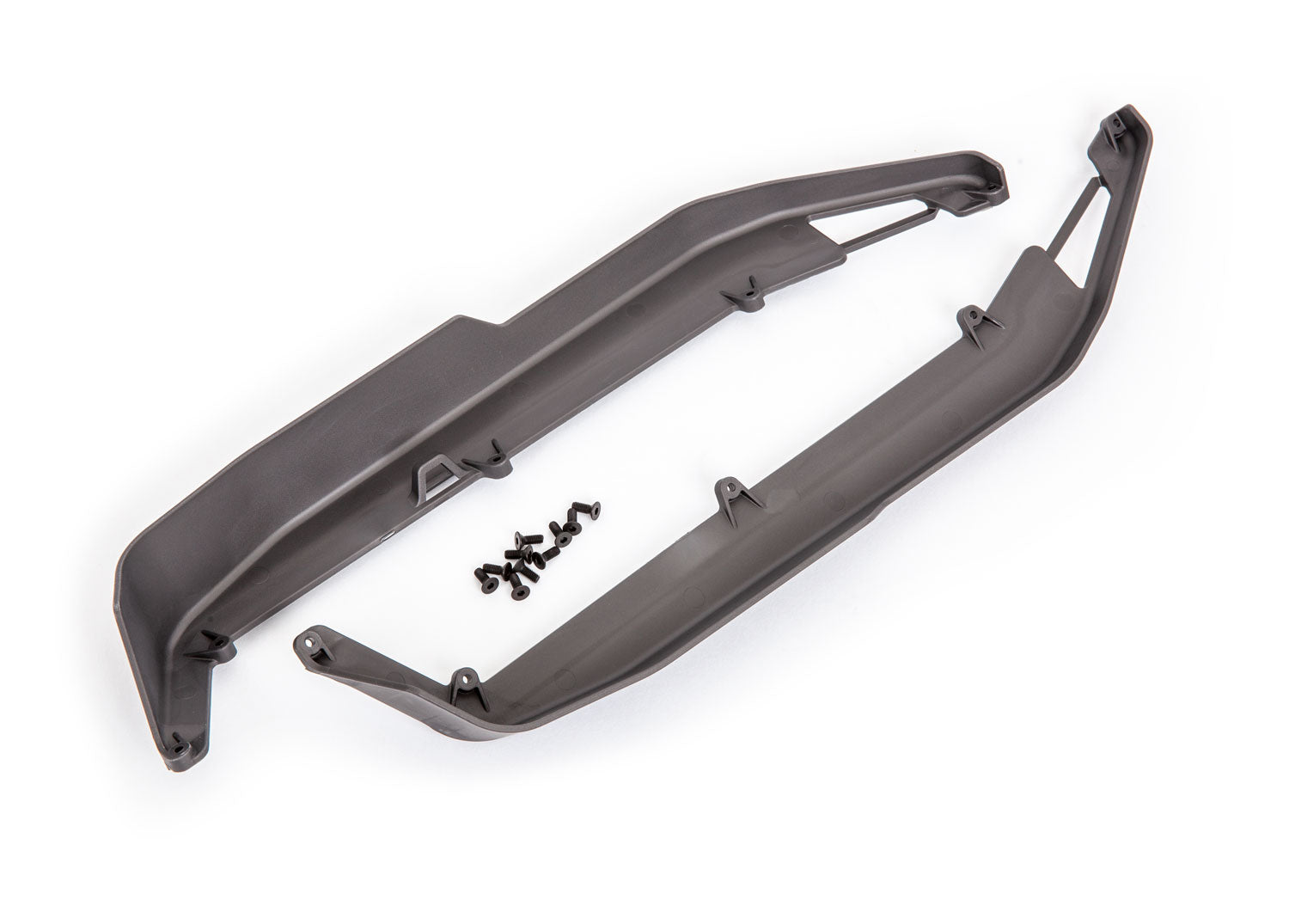 TRAXXAS 9524 Side guards, chassis (left and right)/ 3x8 CCS (10)