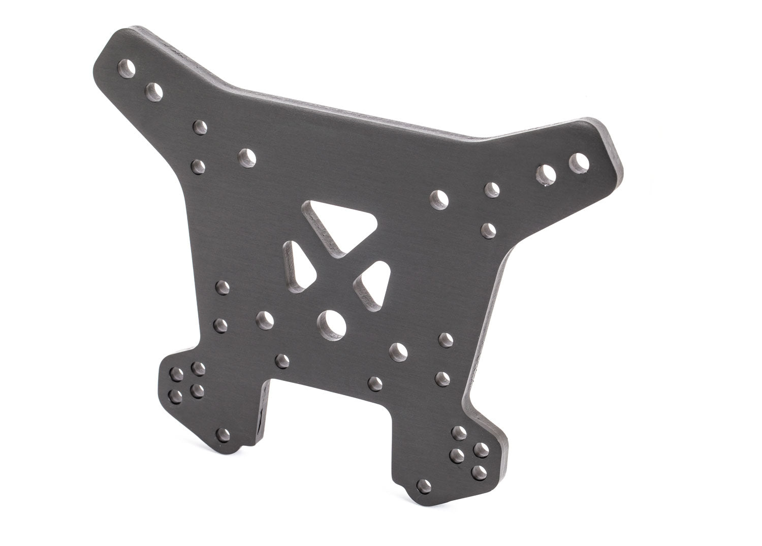 TRAXXAS 9538A Shock tower, rear, 6061-T6 aluminum (gray-anodized)