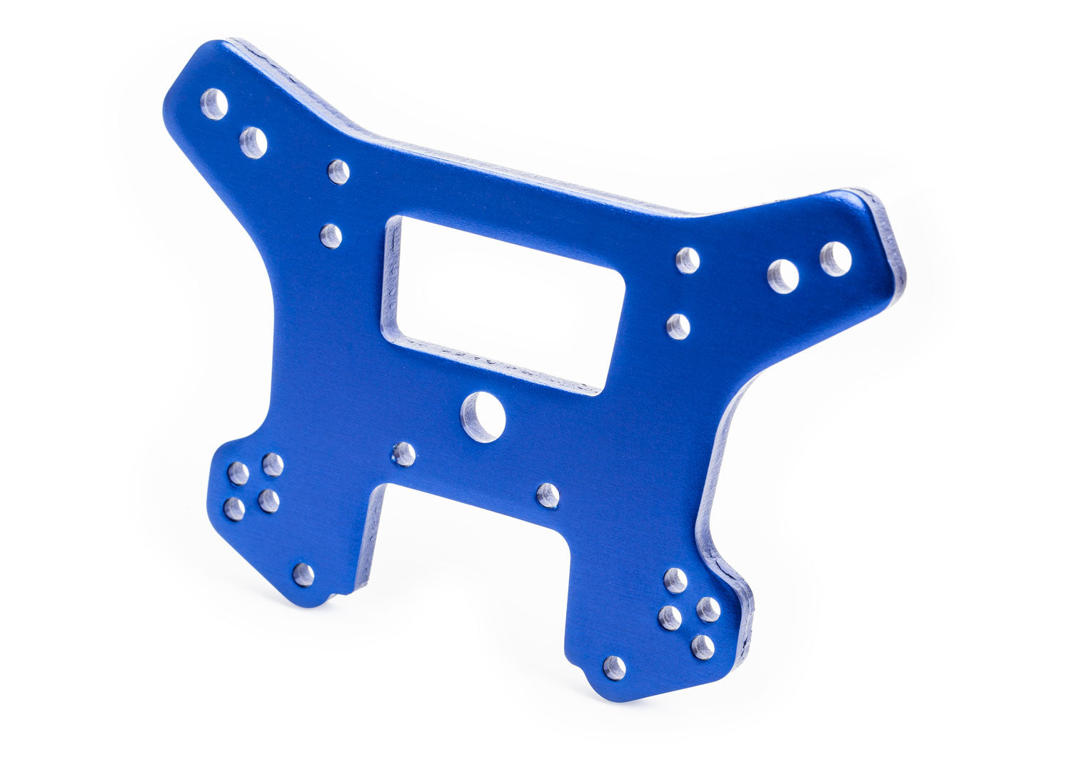 TRAXXAS 9539 Shock tower, front, 6061-T6 aluminum (blue-anodized)