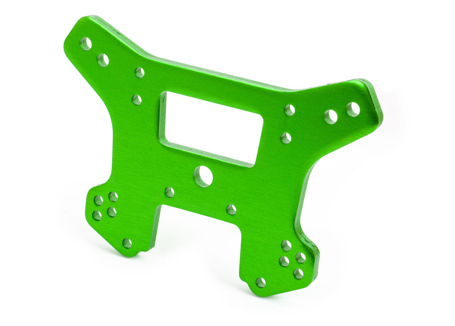 TRAXXAS 9539G Shock tower, front, 6061-T6 aluminum (green-anodized)