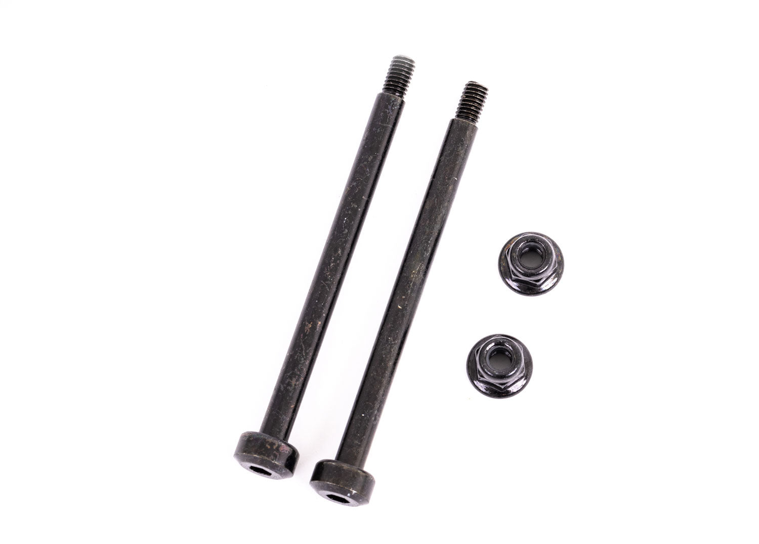 TRAXXAS 9542 Suspension pins, outer, front, 3.5x48.2mm (hardened steel) (2)/ M3x0.5mm NL, flanged (2)