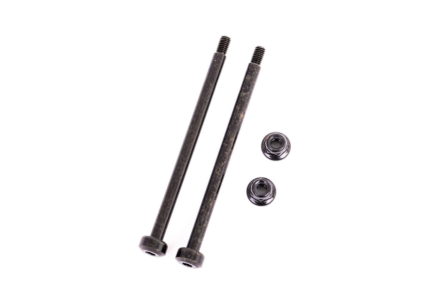 TRAXXAS 9543 Suspension pins, outer, rear, 3.5x56.7mm (hardened steel) (2)/ M3x0.5mm NL, flanged (2)