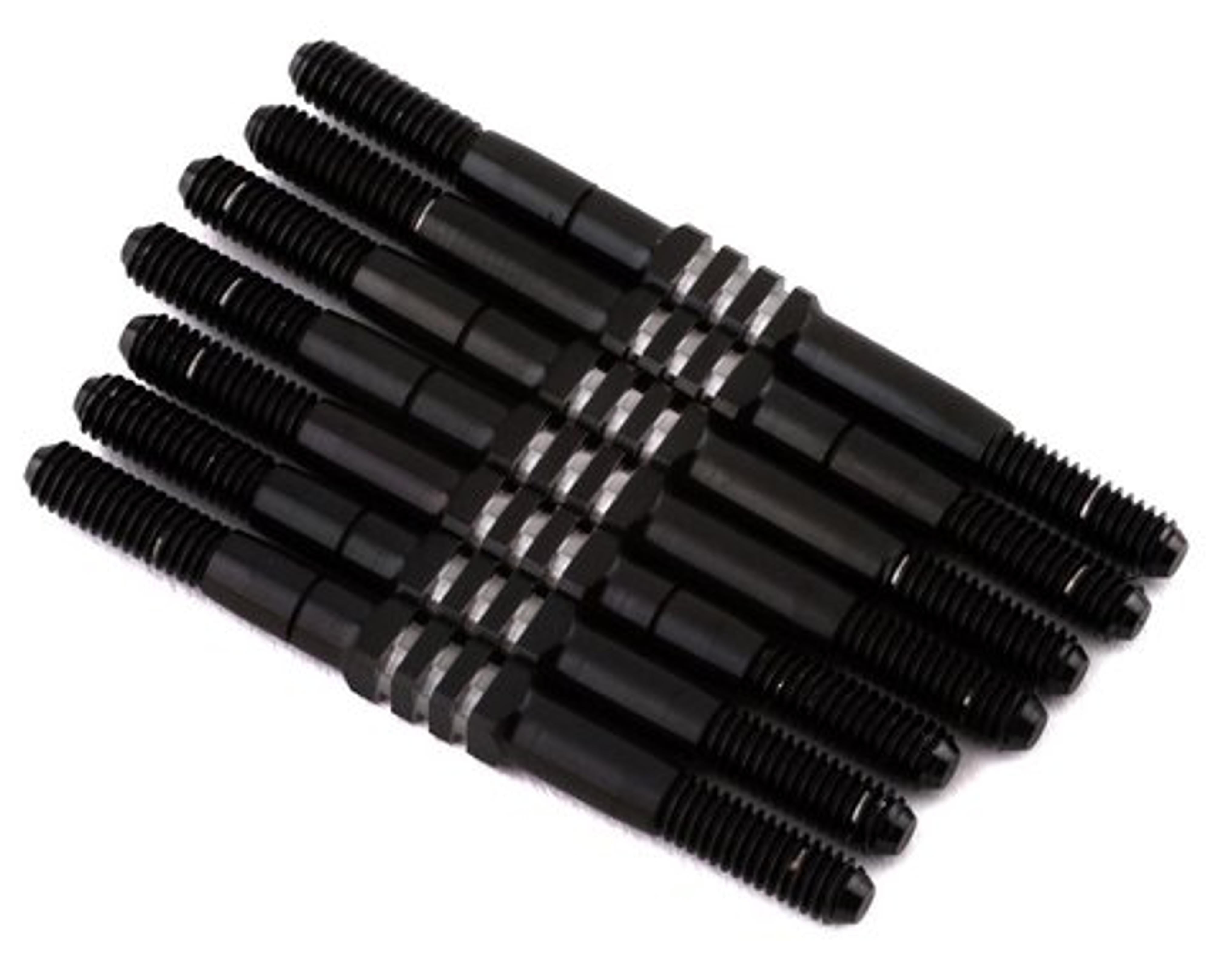 JCONCEPTS 2849B TLR 22X-4 3.5mm Fin Turnbuckle Kit (Black) (7)