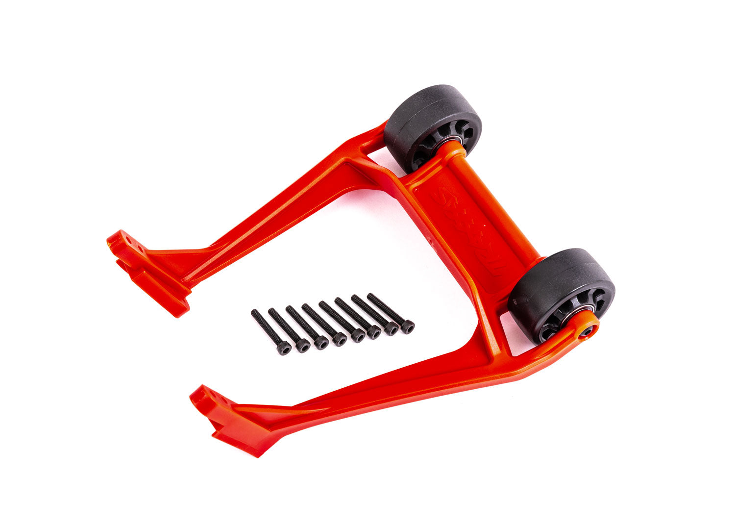 TRAXXAS 9576R Wheelie bar, red (assembled)