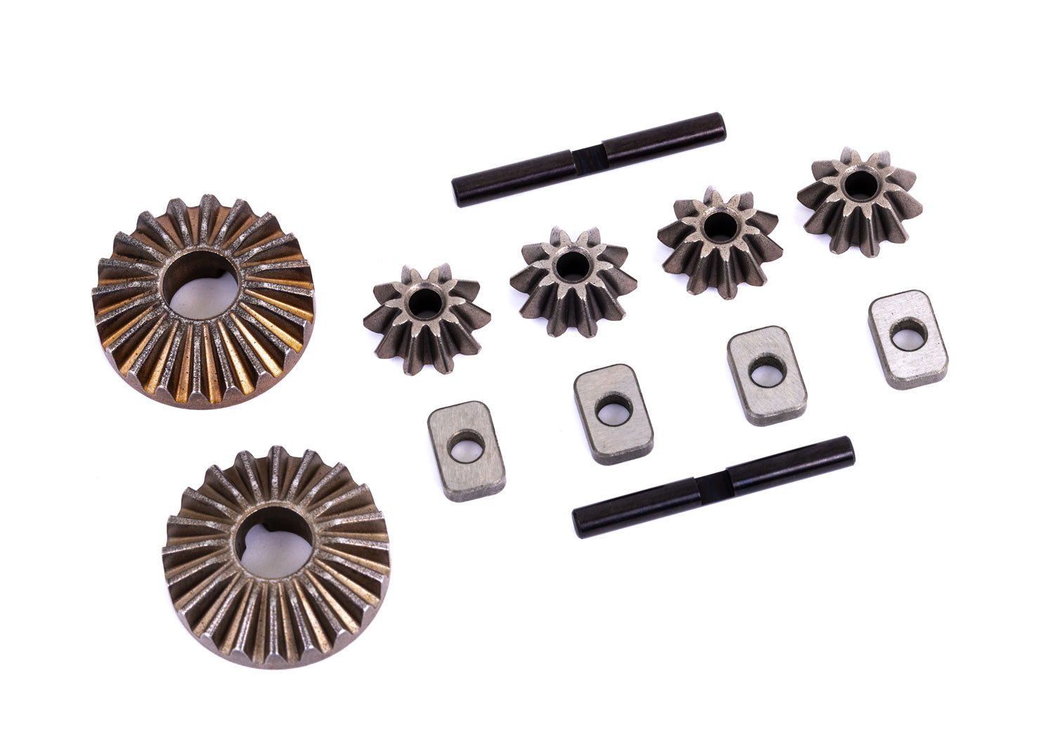 TRAXXAS 9582 Gear set, differential (output gears (2)/ spider gears (4)/ spider gear shafts (2)/ spacers (4))