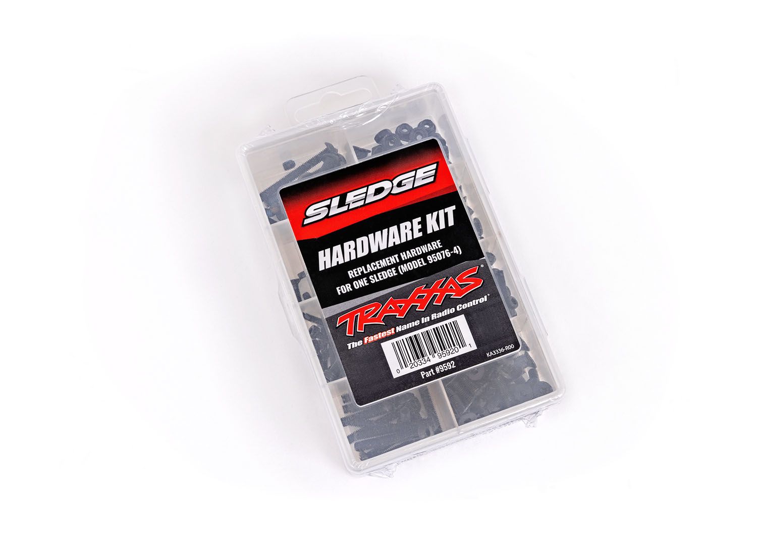 TRAXXAS 9592X Hardware kit, stainless steel, Sledge® (contains all hardware used on Sledge®)