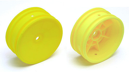 ASSOCIATED 9691 Buggy Front Wheel Hex Yellow ASC9691