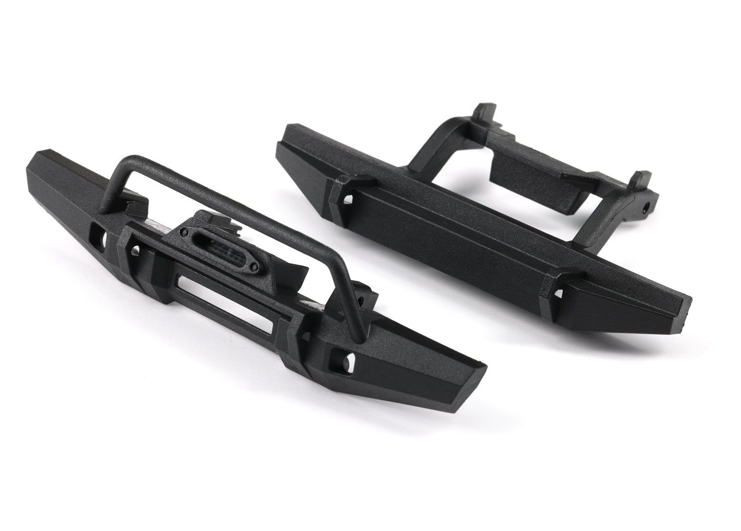 TRAXXAS 9734 Bumper, front (1)/ rear (1)
