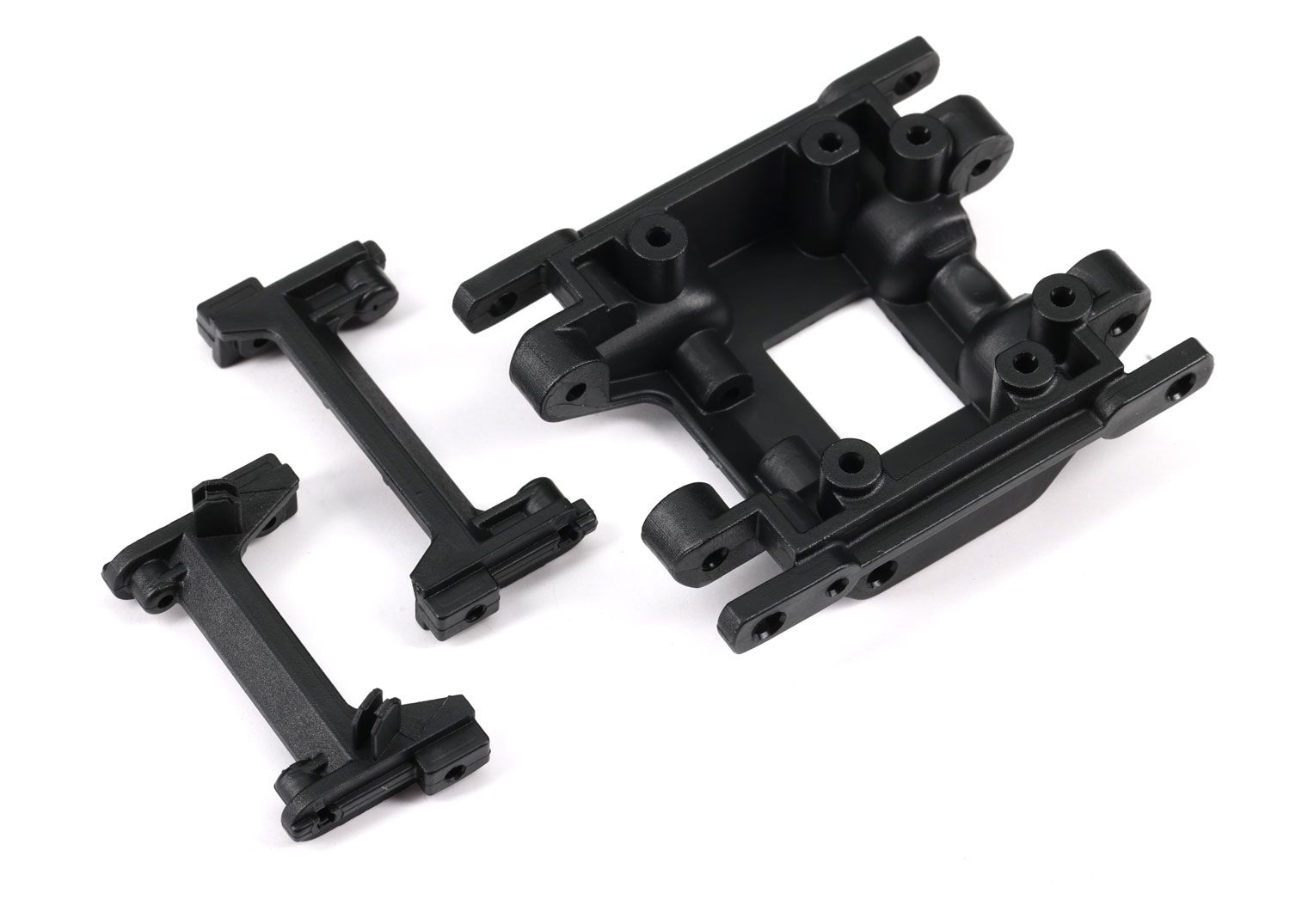 TRAXXAS 9736 Skidplate, center/ bumper mount, front/ bumper mount, rear