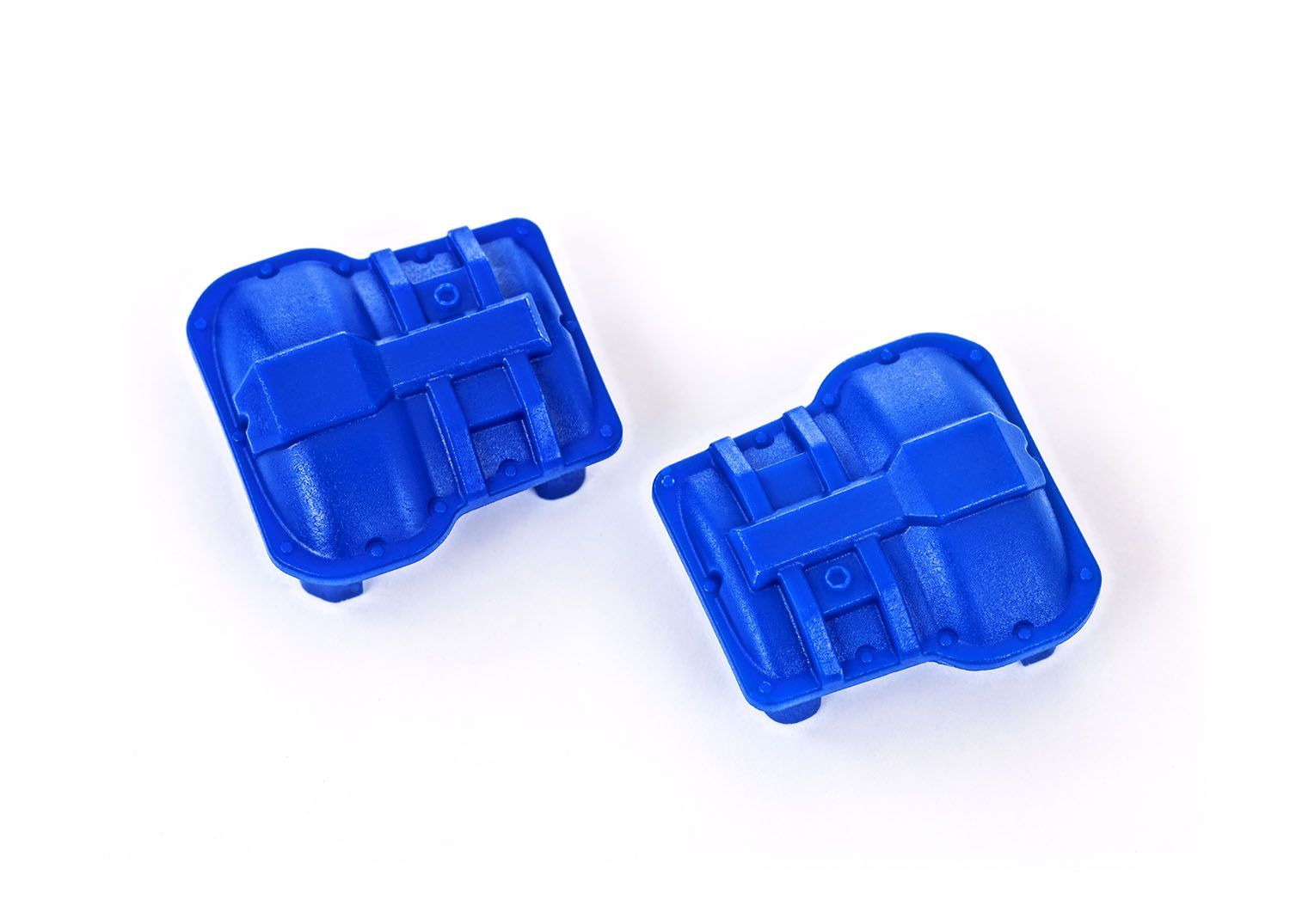 TRAXXAS 9738-BLUE Axle cover, front or rear (blue) (2)