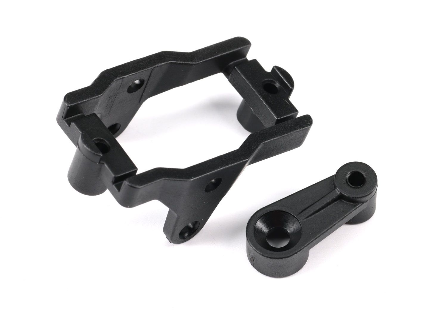 TRAXXAS 9739 Servo mount, steering/ servo horn