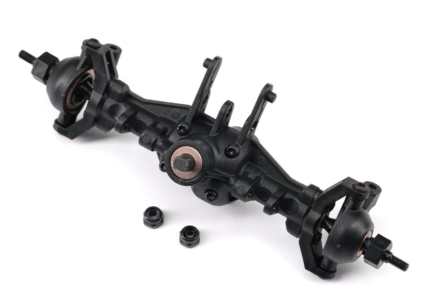 TRAXXAS 9743 Axle, front (assembled)/ M2.5x0.45 NL (2)