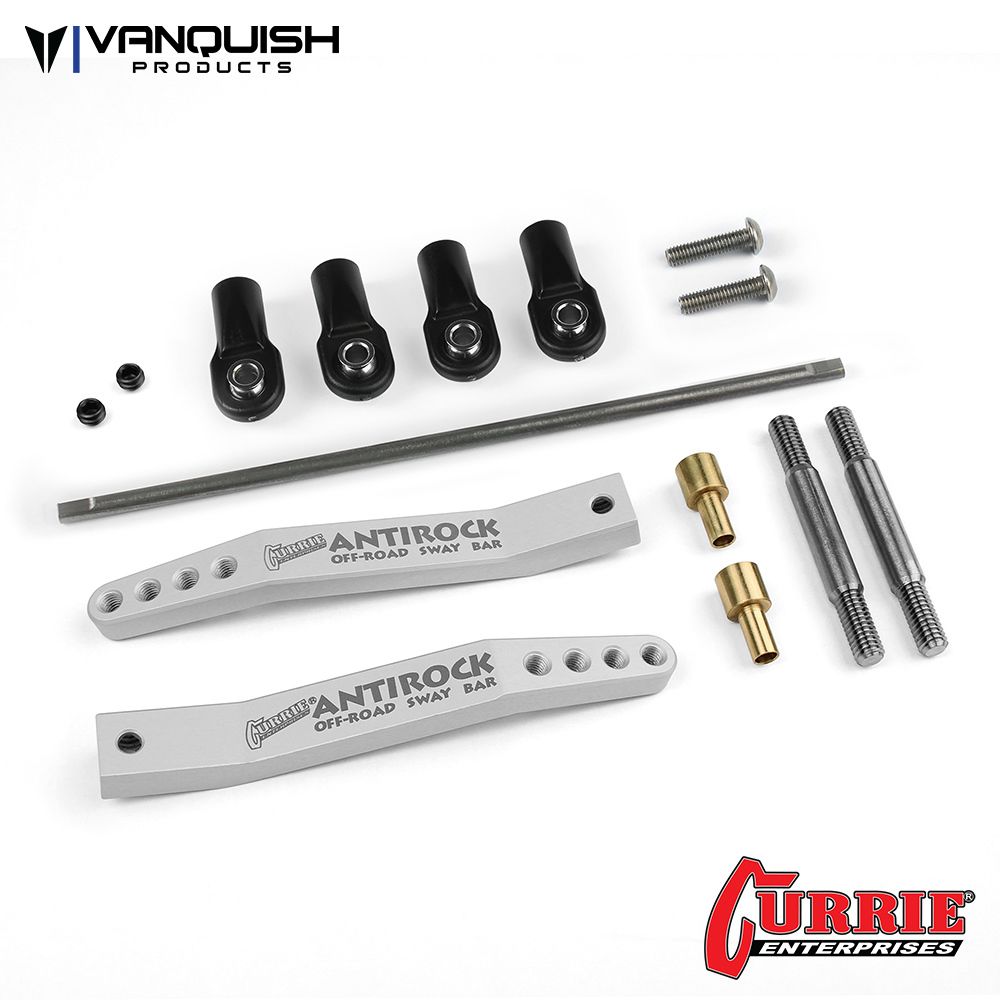 VANQUISH VPS08301 Currie Antirock Yeti Sway Bar V2 Silver