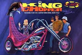 ATLANTIS M224 Tom Daniel King Chopper II 1/8 Plastic Model Trike