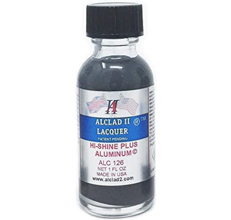 ALCLAD 126 High Shine Plus Aluminum 1 oz