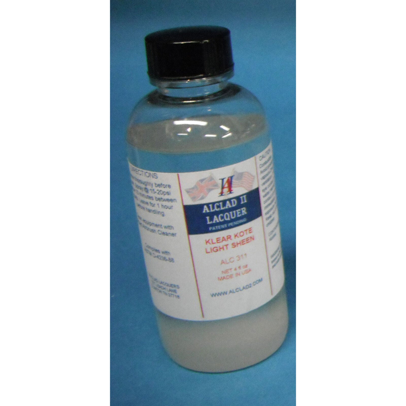 ALCLAD 311 Klear Kote Light Sheen 4 oz