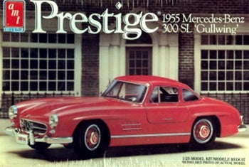AMT 6871 1/25 Prestige 1955 Mercedes Benz 300 SL Gullwing Coupe