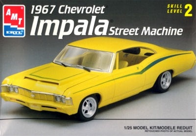 AMT 8208 1/25 1967 Chevy Impala SS Street Machine