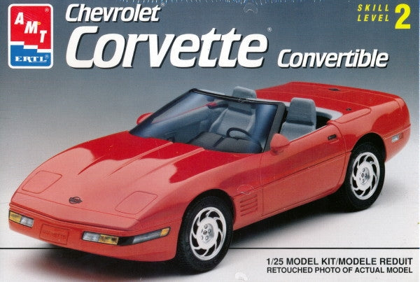 AMT 8607 1/25 1993 Corvette Convertible