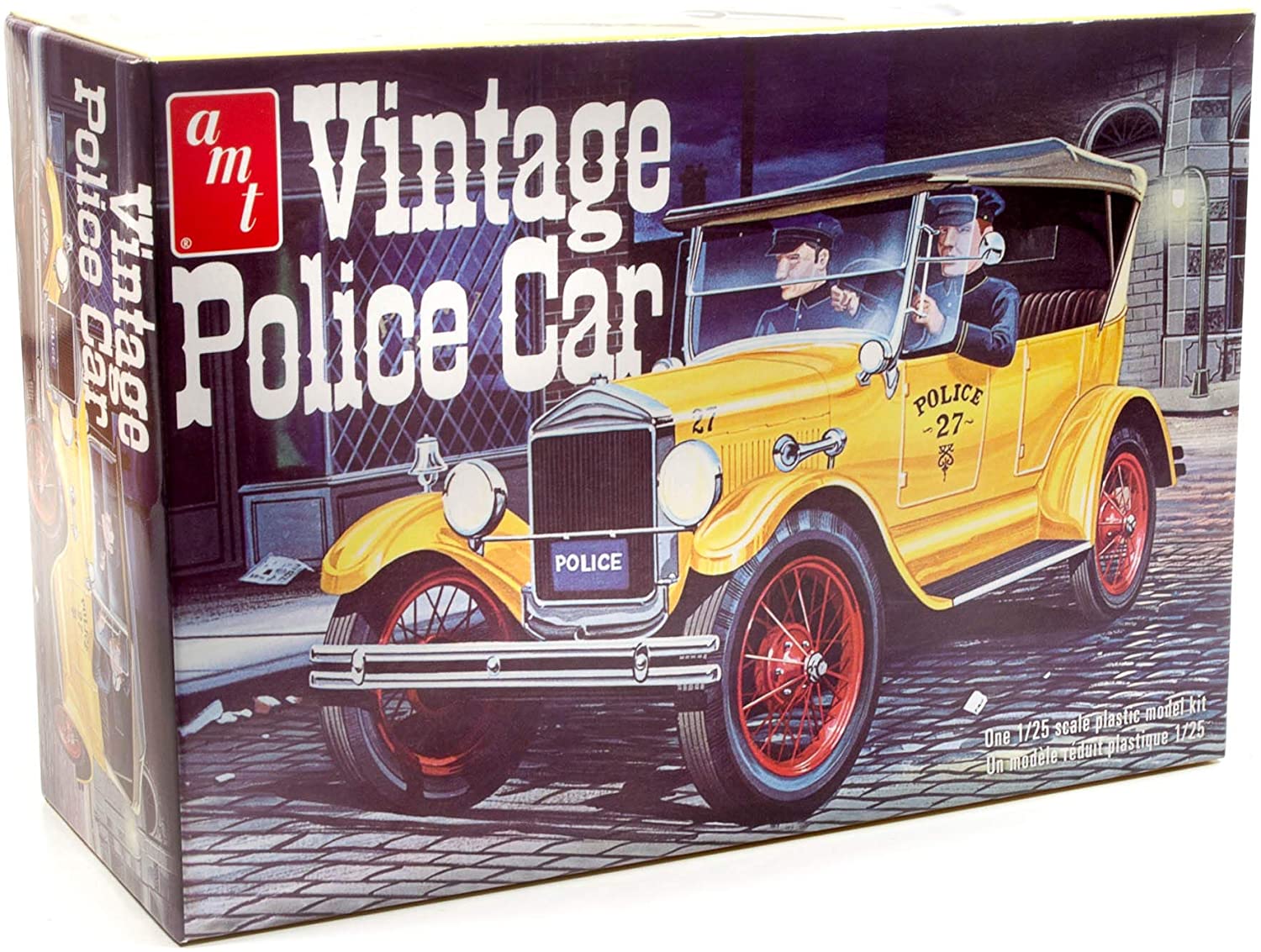 AMT 1182 1/25 1927 Ford T Vintage Police Car