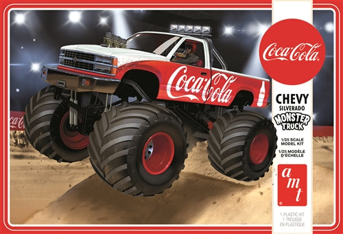 AMT 1184 1/25 1988 Chevy Silverado Monster Truck Coca-Cola