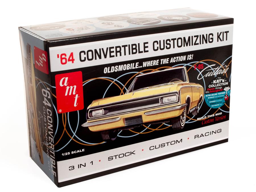 AMT 1200 1/25 1964 Olds Cutlass F-85 Convertible