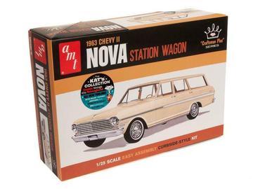 AMT 1202/12 1/25 1963 Chevy II Nova Station Wagon Craftsman