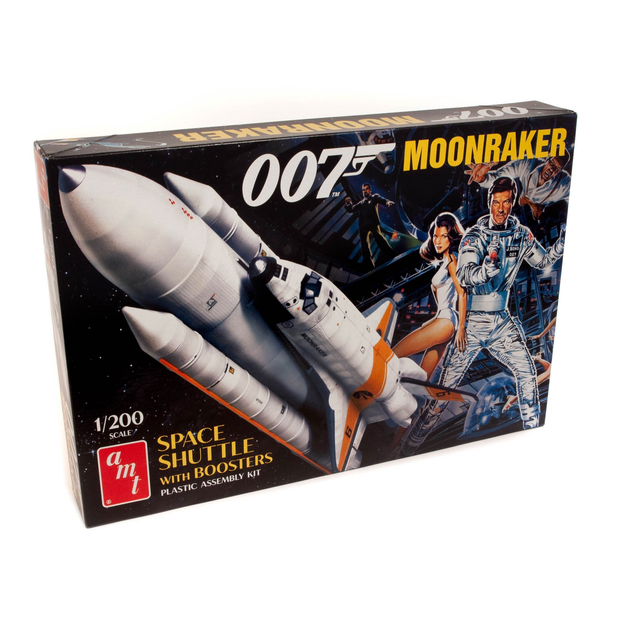 AMT 1208/06 1/200 Moonraker Shuttle w/Boosters James Bond