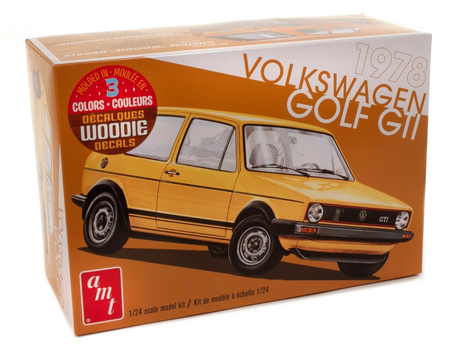 AMT 1213M/12 1/25 1978 Volkswagen Golf GTI