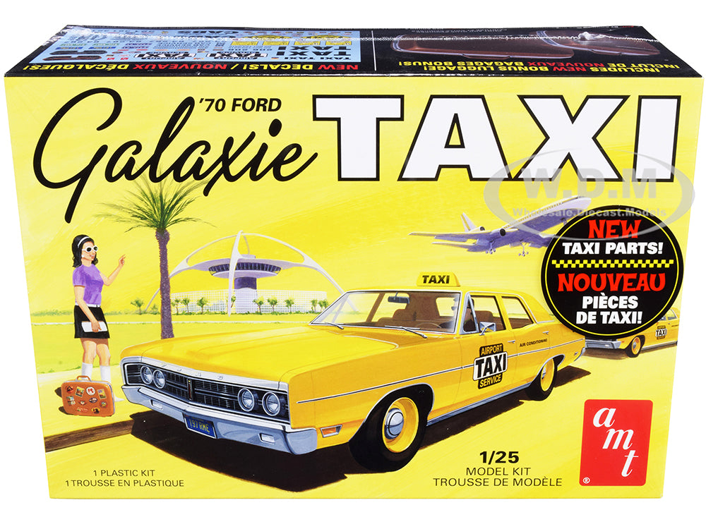 AMT 1243 1/25 1970 Ford Galaxie Taxi