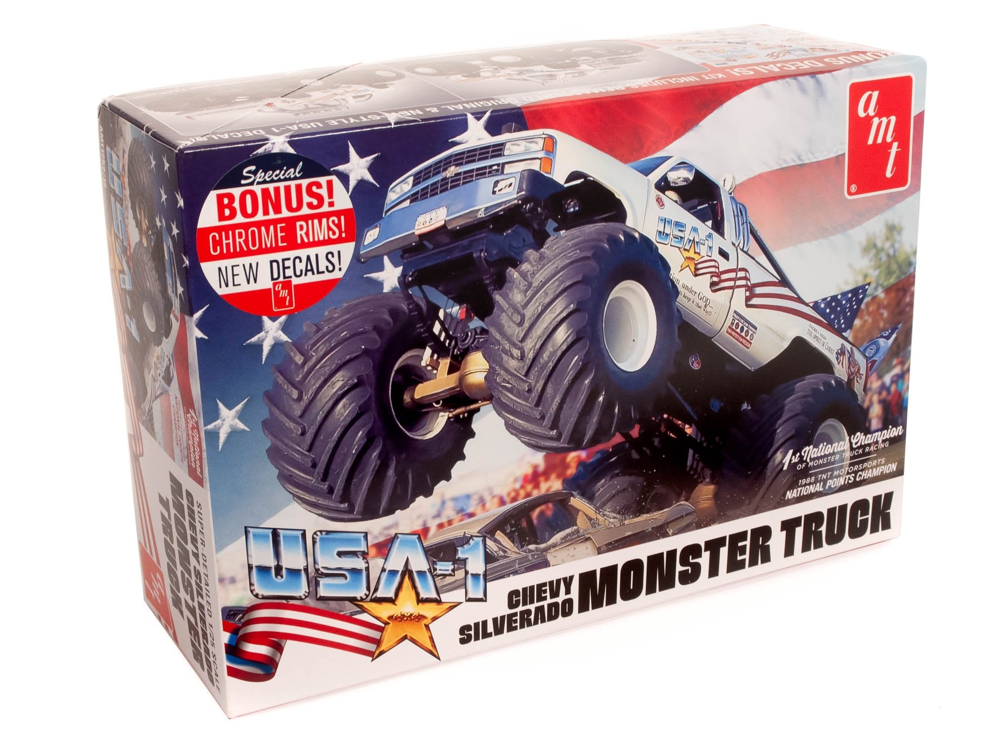 AMT 1252 USA-1 Chevy Silverado Monster Truck