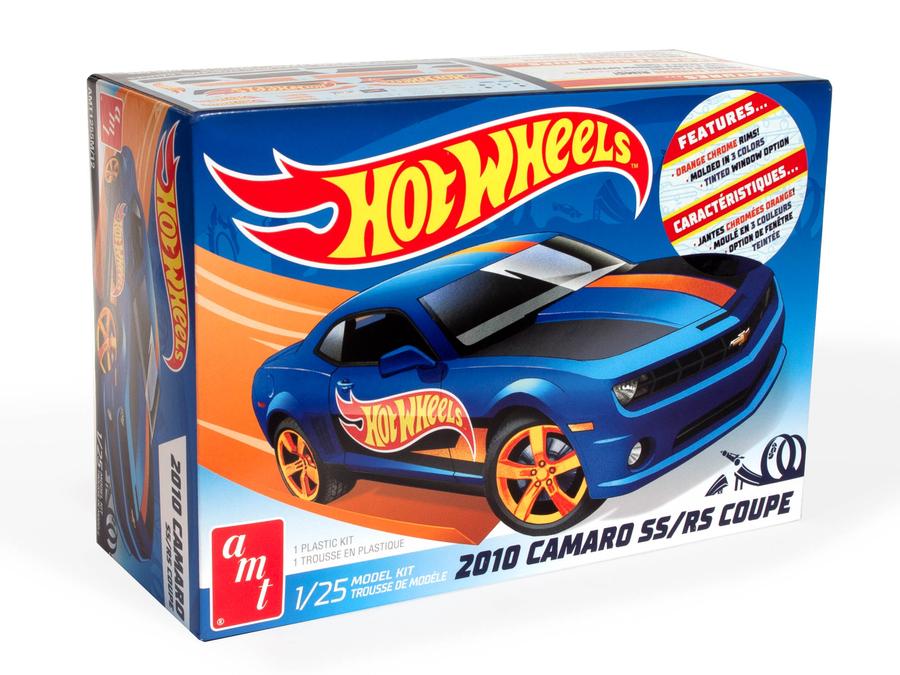 AMT 1255 1/25 2010 Chevy Camaro Hot Wheels