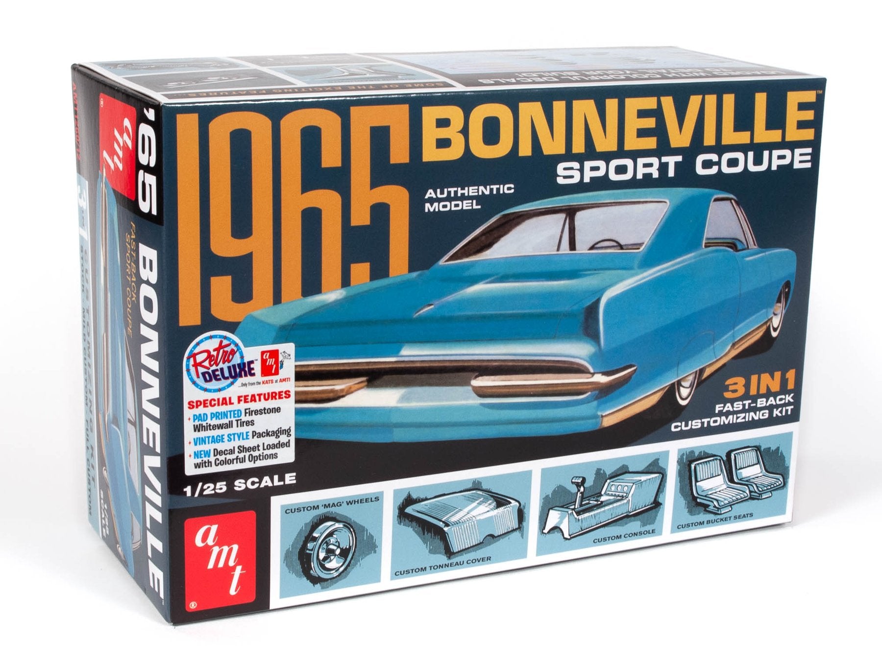 AMT 1260 1/25 1965 Pontiac Bonneville