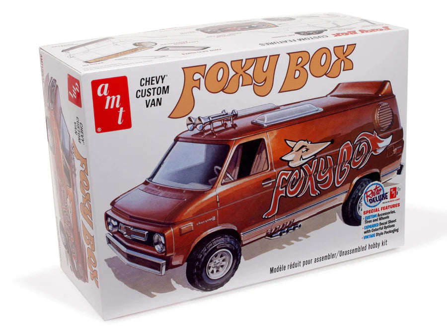 AMT 1265 1/25 1975 Chevy Van "Foxy Box"