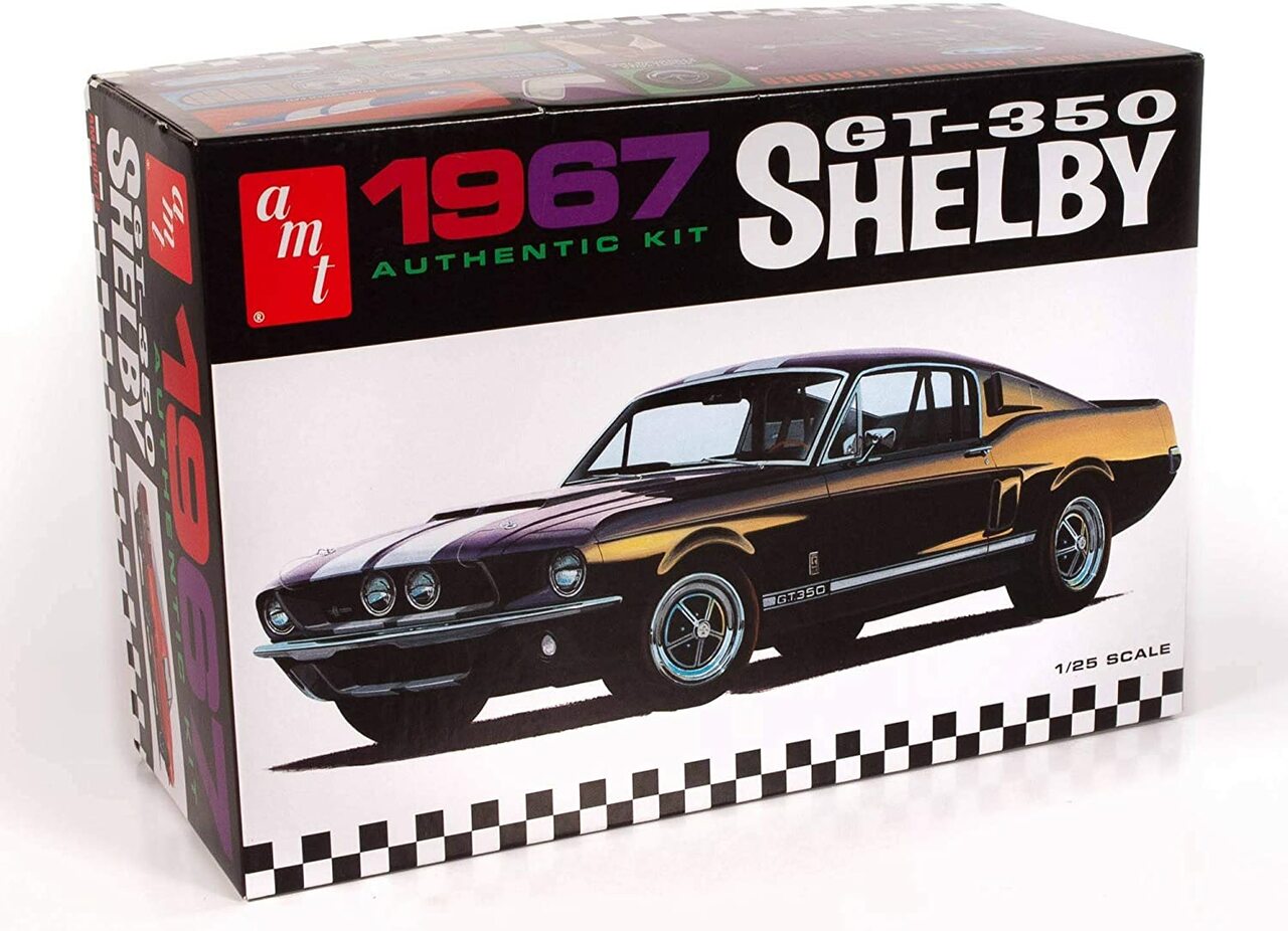 AMT 834/12 1/25 1967 Shelby GT350, Black 1967